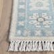 Handcrafted Cozy Cotton and Wool Handknotted Rug for Relaxing Spaces